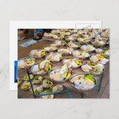 Essen für Hindu Postkarte (Vorne/Hinten)