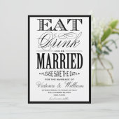 ESSEN, GETRÄNK | Ankündigung Datum freihalten (Stehend Vorderseite)