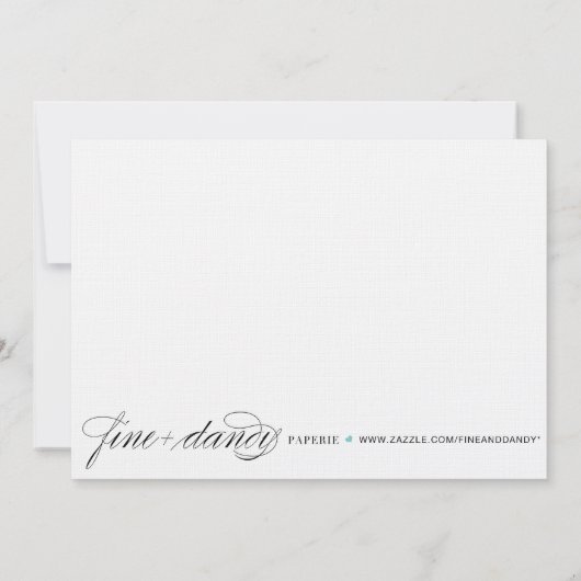 ESSEN, GETRÄNK | Datum freihalten Save The Date (Rückseite)