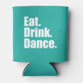 Essen. Getränk. Tanz. | Hochzeit Dosenkühler (Vorderseite)