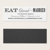ESSEN, GETRÄNK | WEDING WEBSITE CARDS STYLE 2 (Vorne & Hinten)