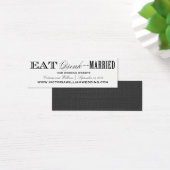 ESSEN, GETRÄNK | WEDING WEBSITE CARDS STYLE 2 (Schreibtisch)