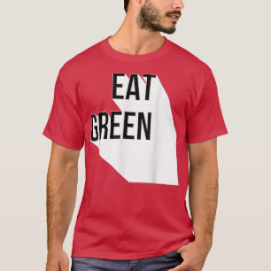 Essen Grün Vegan Vegetarier T-Shirt