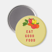 Essen gut - Küchenmagnet Magnet (Vorderseite/Rückseite)