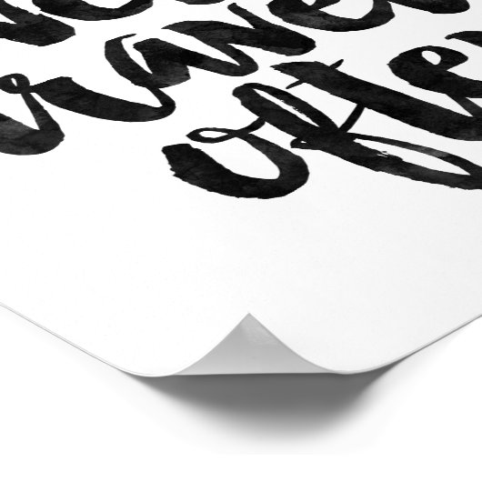 Essen gut reisen oft poster (Ecke)