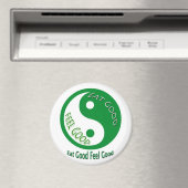 Essen Gutes fühlen gute Ernährung Motivierend Gesu Magnet (In Situ (Geschirrspüler))