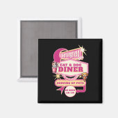 Essen Haustiere Springfield Ohio Funny Cats Hunde Magnet (Vorderseite/Rückseite)