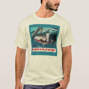 Essen im Auto-Shirt T-Shirt