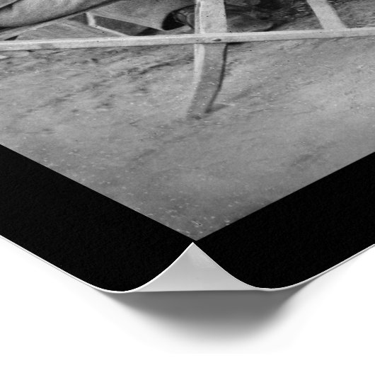 Essen im Camp Mess in Bealeton, VA 1863 Poster (Ecke)