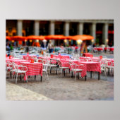 Essen im Freien Poster (Vorne)