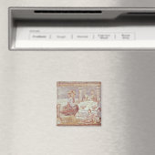 Essen im Haus Simon des Pharisees Magnet (In Situ (Geschirrspüler))