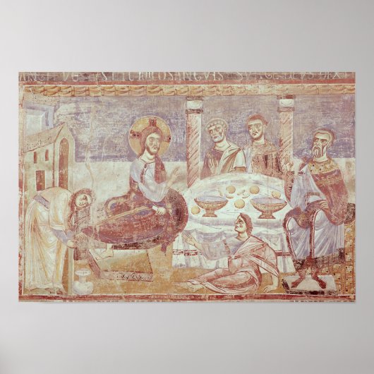 Essen im Haus Simon des Pharisees Poster (Vorne)