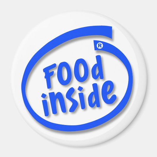 Essen im Inneren Magnet (Vorne)