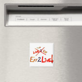 Essen in eine Live-Diät Magnet (In Situ (Geschirrspüler))