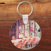 Essen in Paris Al Fresco Schlüsselanhänger (Vorderseite)