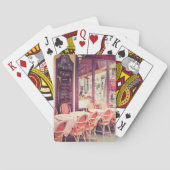 Essen in Paris Al Fresco Spielkarten (Rückseite)
