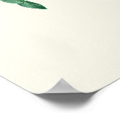 Essen ist die beste Medizin Poster (Ecke)