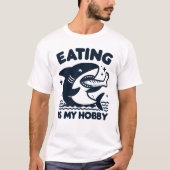 Essen ist mein Hobby T-Shirt (Vorderseite)