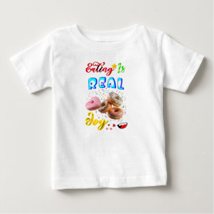 Essen Jersey Ist Wirkliche Freude Baby T-shirt