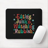 Essen Junk Weihnachtsessen und Schmutz-Weihnachten Mousepad (Mit Mouse)