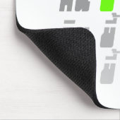 Essen Kack Boom Sleep ・ Thai Sprache Mousepad (Ecke)