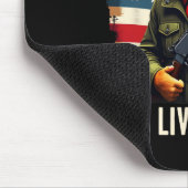 Essen Katzen Leben Problem Funny Donald Trump 2024 Mousepad (Ecke)