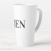 Essen Küche Männer Tasse Text Tassen Latte Tasse (Rechte Ecke)