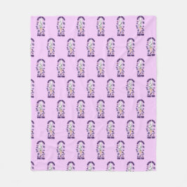 "Essen Leckereien für zwei" Schwangerschaft Hallow Fleecedecke