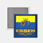Essen Magnet (Vorderseite/Rückseite)