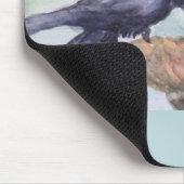 "Essen Mausunterlage mit der Damen" zu Mittag Mousepad (Ecke)