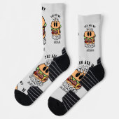 Essen, Niedlich Burger, süße Romantische Geschenke Socken (Links)