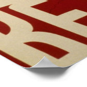 Essen Obst sein gesund WPA Vintage Poster (Ecke)