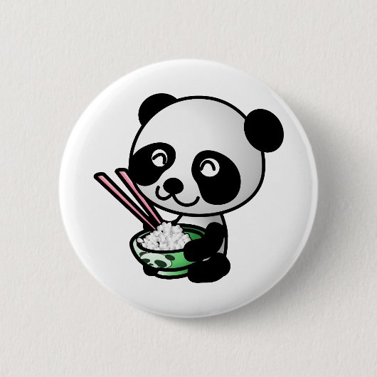 Essen Panda Button (Vorderseite)