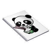 Essen Panda Notizblock (Rechte Seite)
