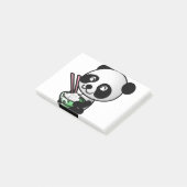 Essen Panda Post-it Klebezettel (angewinkelt)