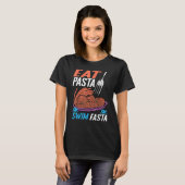 Essen Pasta Swim Fasta T-Shirt (Vorne ganz)