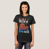 Essen Pasta Swim Fasta T-Shirt (Vorne ganz)