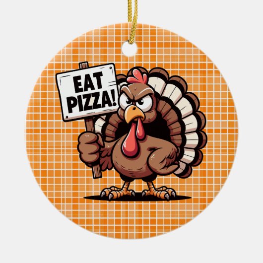 Essen Pizza Türkei Ornament (Vorne)