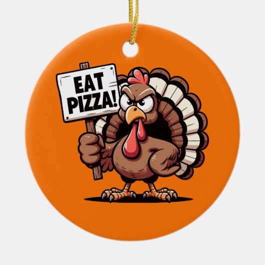 Essen Pizza Türkei Ornament (Vorne)