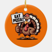 Essen Pizza Türkei Ornament (Hinten)