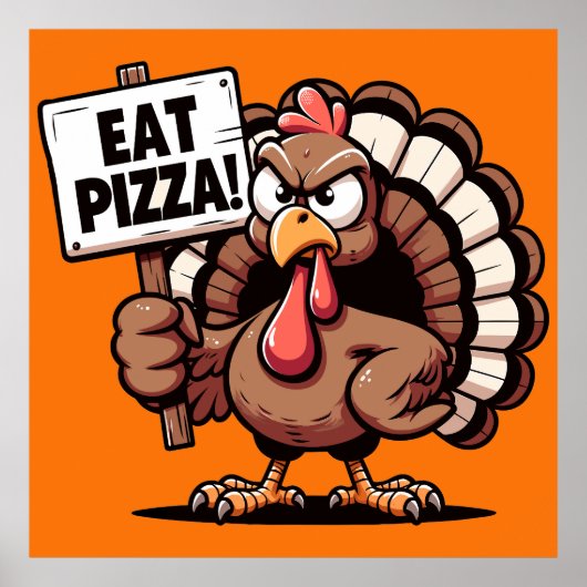 Essen Pizza Turkey Poster (Vorne)