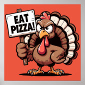 Essen Pizza Turkey Poster (Vorne)