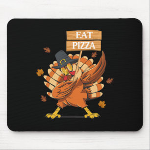 Essen Pizza Vegan Erntedank Dabbing Türkei Fall L Mousepad