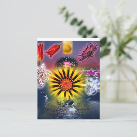 Essen Postkarte (Stehend Vorderseite)