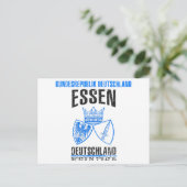 Essen Postkarte (Stehend Vorderseite)