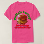 Essen Pun entspannen heute Ketchup Tomorrow Double T-Shirt (Design vorne)