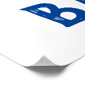 Essen Schlaf Baseball spielen Poster (Ecke)