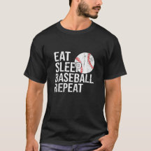 Essen Schlaf Baseball wiederholen Geschenke für Mä
