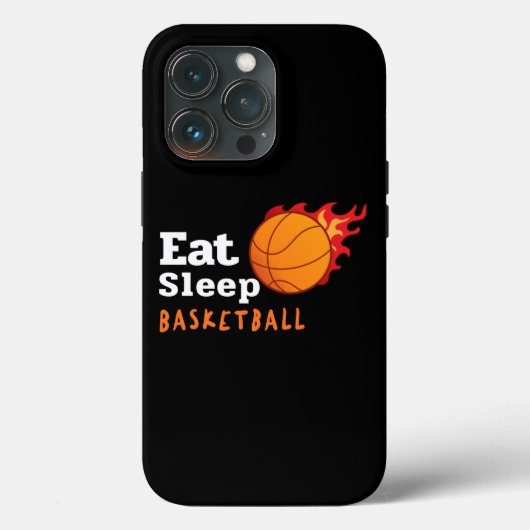 Essen Schlaf Basketball Case-Mate iPhone Hülle (Rückseite)