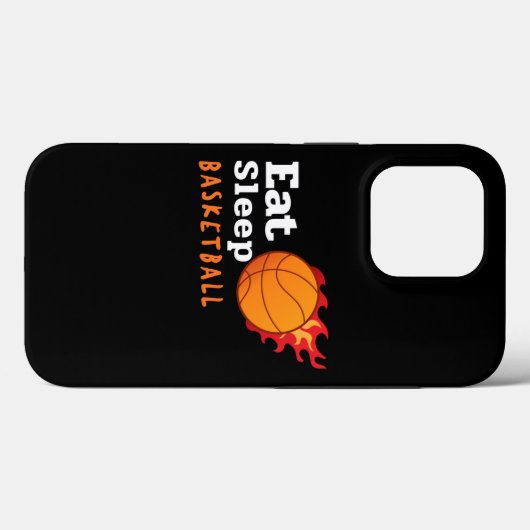 Essen Schlaf Basketball Case-Mate iPhone Hülle (Rückseite (Horizontal))